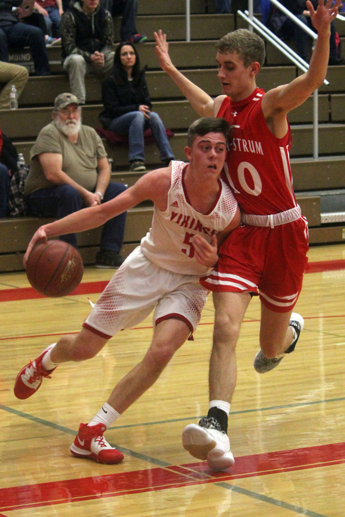 Eleva-Strum at Colfax boys basketball 1-3-20